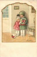 T2 1939 Gyerekek / Children Art Postcard. August Rökl Nr. 1449. Litho S: Pauli Ebner - Sin Clasificación