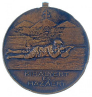 ~1910. "Ifjúsági Lövőverseny / Királyért és Hazáért" Br Díjérem Mellszalag Nélkül (36mm) T:2 Ph. - Non Classificati