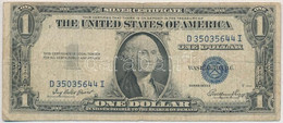 Amerikai Egyesült Államok 1953-1957. (1935E) 1$ "Silver Certificate - Kisméretű", Kék Pecsét, "Ivy Baxter Priest - Georg - Non Classificati