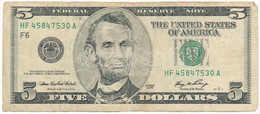 Amerikai Egyesült Államok 2005. 5$ T:III USA 2005. 5 Dollars C:F - Non Classificati