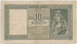 Jugoszlávia 1939. 10D T:III Yugoslavia 1939. 10 Dinara C:F Krause 35. - Non Classificati