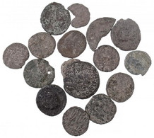 Római Birodalom 14db-os, Főleg IV. Századi Follis Tétel, Közte "Probus" + 2db Töredék érme T:3-4 Roman Empire 14pcs Foll - Non Classificati