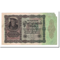Billet, Allemagne, 50,000 Mark, 1922, 1922-11-19, KM:80, B - Reichsschuldenverwaltung