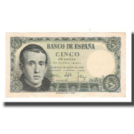 Billet, Espagne, 5 Pesetas, 1951, 1951-08-16, KM:140a, SUP - 5 Pesetas