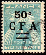 Réunion Obl. N° Taxe 37 - Gerbes De Blé - Postage Due