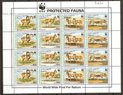 Afghanistan 1998 MiNr. 1819 - 1822  WWF Animals Urial M\sh  MNH** 22.00 € - Afghanistan