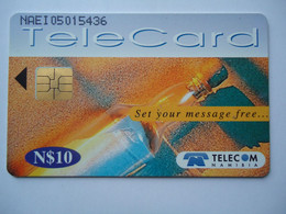 NAMIBIA   USED CARDS   ADVERSTISING   ART  2 SCAN - Namibia