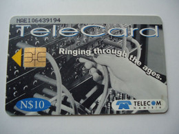 NAMIBIA   USED CARDS   ADVERSTISING  TELEPHONES   2 SCAN - Namibia