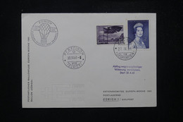 LIECHTENSTEIN - Enveloppe De Vaduz En 1961 Pour La Suisse Par Ballon - L 81551 - Lettres & Documents