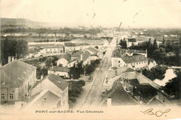 Port Sur Saône * Vue Générale De La Commune - Andere & Zonder Classificatie