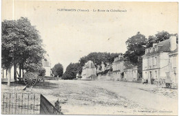 PLEUMARTIN : LA ROUTE DE CHATELLERAULT - Pleumartin