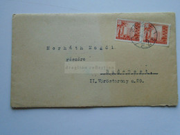 D176292   Hungary  Cover   Cancel 1952 PÉCS  -Ferenc Károly - Autres & Non Classés