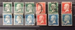 Pasteur Série Complète De 170 à 181 - Used Stamps