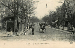 Caen * Le Boulevard St Pierre - Caen