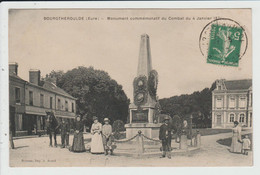 BOURGTHEROULDE - EURE - MONUMENT COMMEMORATIF DU COMBAT DU 4 JANVIER 1871 - Bourgtheroulde
