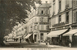 Belfort * Avenue De La Gare * Café Restaurant Hôtel Du Chalet * Hôtel De France - Belfort - Stadt
