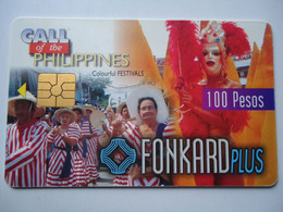 PHILIPPINES   USED  CARDS CARNIVAL     2 SCAN - Filipinas