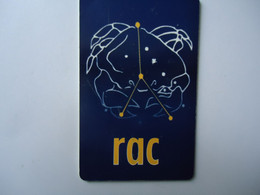 ROMANIA   USED CARDS CHIPS M  ZODIAC  ZODIAC SIGNS - Dierenriem