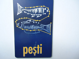 ROMANIA   USED CARDS CHIPS M  ZODIAC  ZODIAC SIGNS - Dierenriem