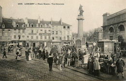 Lorient * Place Bisson * Vue Générale * Marché Marchandes * Commerces Magasins - Lorient