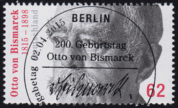 3145 Otto Von Bismarck Aus Rolle, GERADE Nummer, ESSt Berlin - Rollenmarken