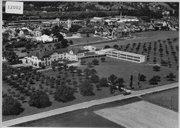 Flugaufnahme Landquart Schul- Und Konviktgebäude Plantahof - Landquart