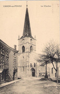 42 . St Germain Laval . 2 CPA . VG . Rue Denfert . - Saint Germain Laval