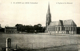 St Aubin Sur Mer * Le Manoir Et L'église - Saint Aubin