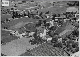 Flugaufnahme Maienfeld GR Mit Marschallhaus - Maienfeld