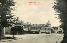 Vernon * Entrée Du Pays Par La Route De Rouen - Vernon