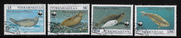 TURKMENISTAN - 1993 - 4 VALORI OBLITERATI - PROTEZIONE ANIMALI - FOCHE (W.W.F.) - IN OTTIME CONDIZIONI. - Used Stamps