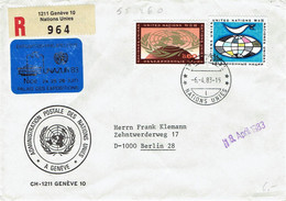 UN Genf - Einschreiben / Registered Letter (f740) - Lettres & Documents