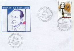 Homenaje A Jacques Chirac, Presidente Y Copríncipe De Andorra. Año 2020 FDC  / SPD - Cartas & Documentos