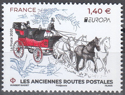 France 2020 Yvert 5397 Neuf ** Cote (????) ?.?? € Europa CEPT Anciennes Routes Postales - Ungebraucht