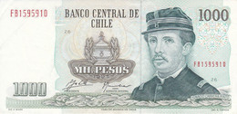 BILLETE DE CHILE DE 1000 PESOS DEL AÑO 1993  (BANK NOTE) - Chile
