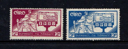 IRELAND    1937    Constitution  Day    Set  Of  2    MH - Unused Stamps