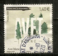 Sapin Blanc Des Pyrénées/ Silver Fir / (Avet Blanc). émission 2020., Timbre Oblitéré, 1 ère Qualité - Used Stamps