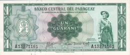 BILLETE DE PARAGUAY DE 1 GUARANI DEL AÑO 1952  (BANKNOTE) SIN CIRCULAR-UNCIRCULATED - Paraguay