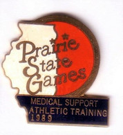 C216 Pin's Qualité Egf Usa Prairie State Games Medical Athletic Training University Of Illinois Achat Immédiat - Jeux