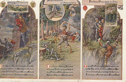 AK Ritter Kunz V. Kauffungen - Prinzen Ernst U. Albrecht V. Altenburg - Köhler Georg Schmid - Ca. 1910 (53176) - Contes, Fables & Légendes