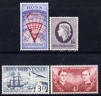 Ross Dependency 1957 £sd Set Of 4 Unmounted Mint SG 1-4 - Nuevos