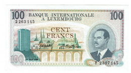 Luxembourg, 100 Fr. G.D.Jean, Banque Internat.1968 Impecc. à Voir Sur Scan - Luxembourg