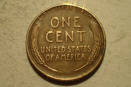 Monnaie, États-Unis, 1 Cent , One Cent , Bronze , 1940 , LINCOLN - 1909-1958: Lincoln, Wheat Ears Reverse