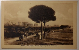 Roma - Acquedotto Di Claudio Sulla Via Appia - Botticelle, Carrozze, Carretti, Animata - Panoramic Views