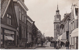 Joure Midstraat Boekhandel Swart Fotokaart ST298 - Joure