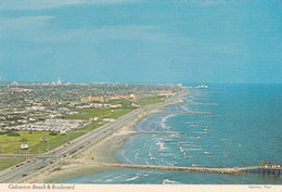 (ST740) - GALVESTON (Texas) - Beach And Boulevard - Galveston