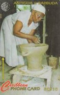ANTIGUA : 097B EC$10 Pottery Manufacturing USED - Antigua En Barbuda