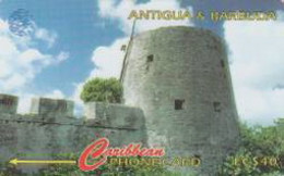 ANTIGUA : 017B EC$40 Martelo Tower USED - Antigua En Barbuda