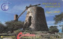 ANTIGUA : 006A EC$10 Sugar Mill USED - Antigua En Barbuda