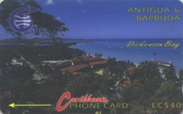 ANTIGUA : 005A EC$40 Dickenson Bay NoBox5CATA USED - Antigua En Barbuda